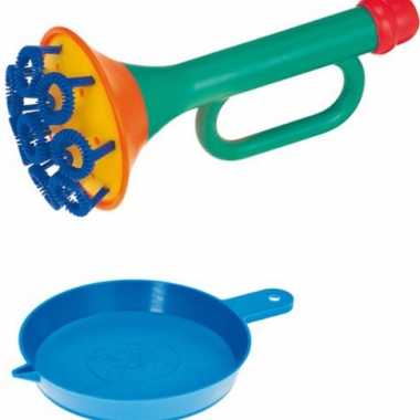 Trompet bellenblaas kinderen