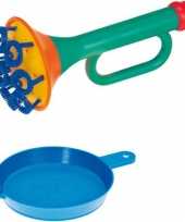 Trompet bellenblaas kinderen